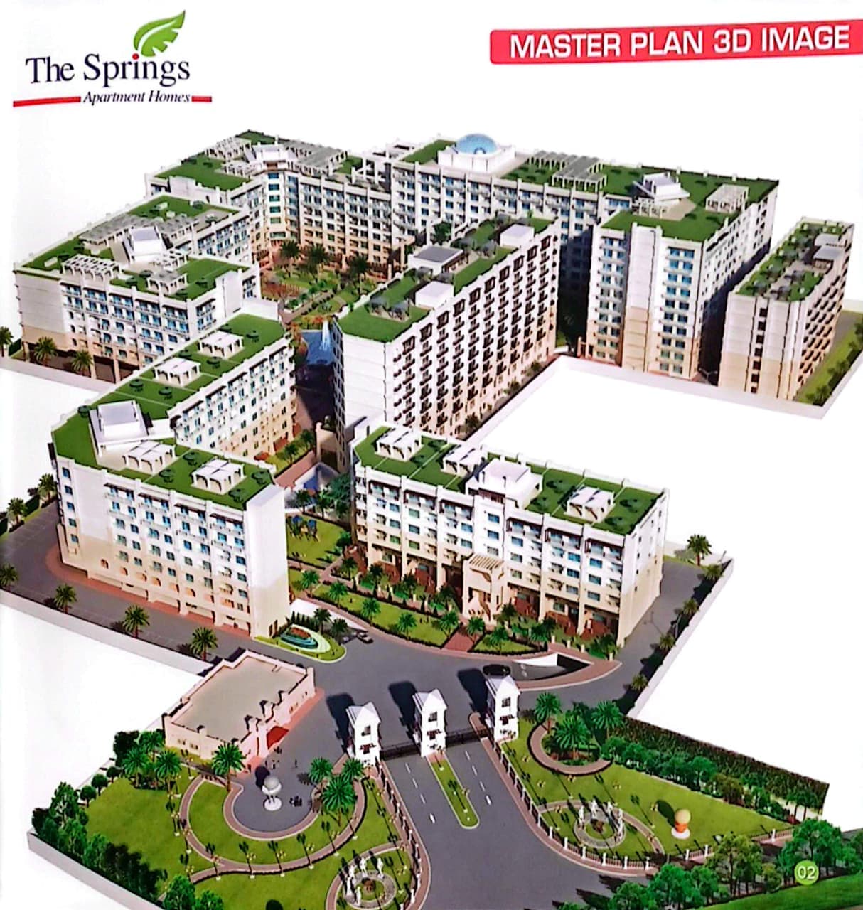 The Springs , Canal Bank Road — Apartment Homes project in Canal Bank Road , Chung , Lahore