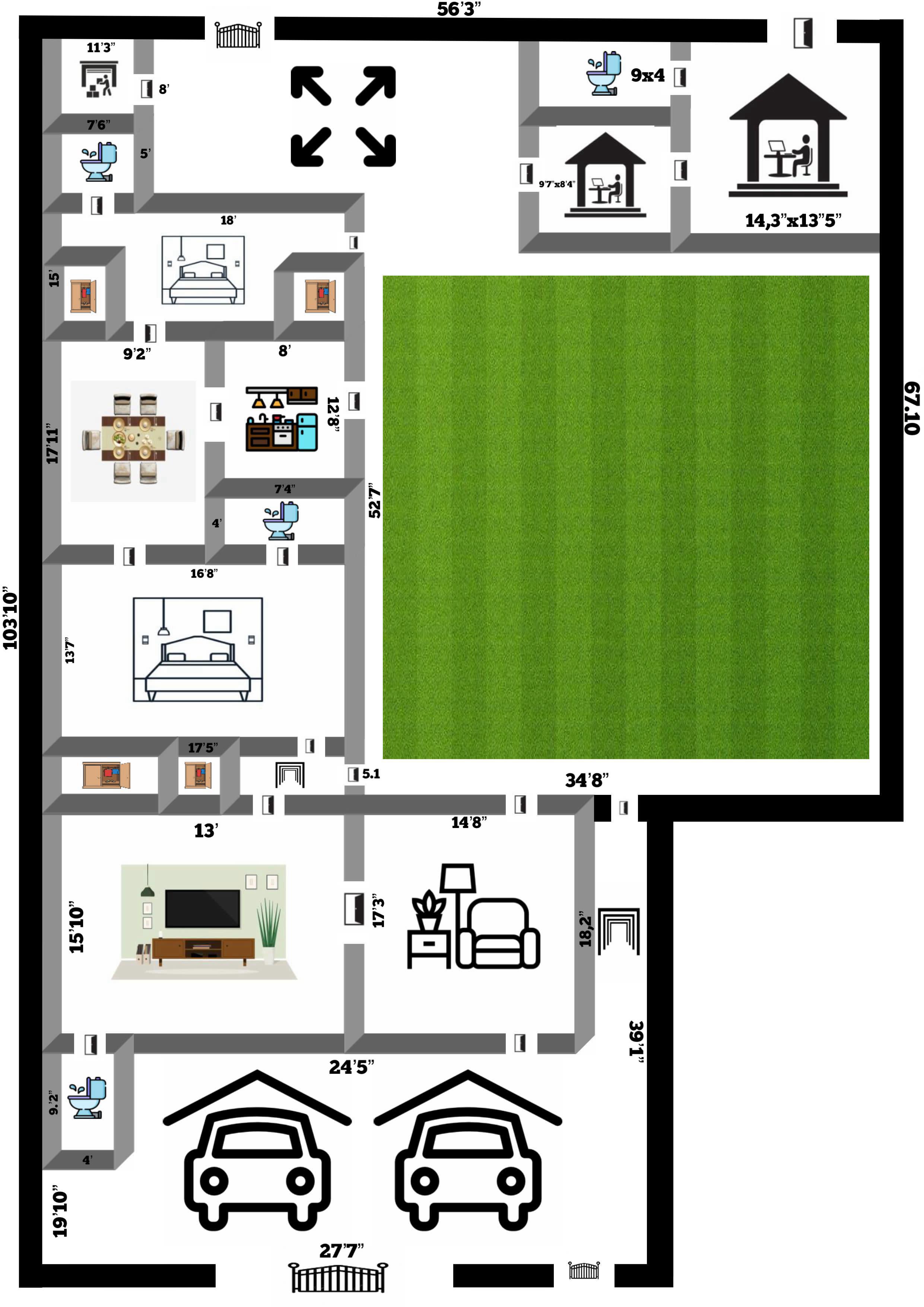 17.50 Marla House for Sale in Bahawalpur near Fareed Gate — 17.50 House in Bahawalpur near Fareed Gate